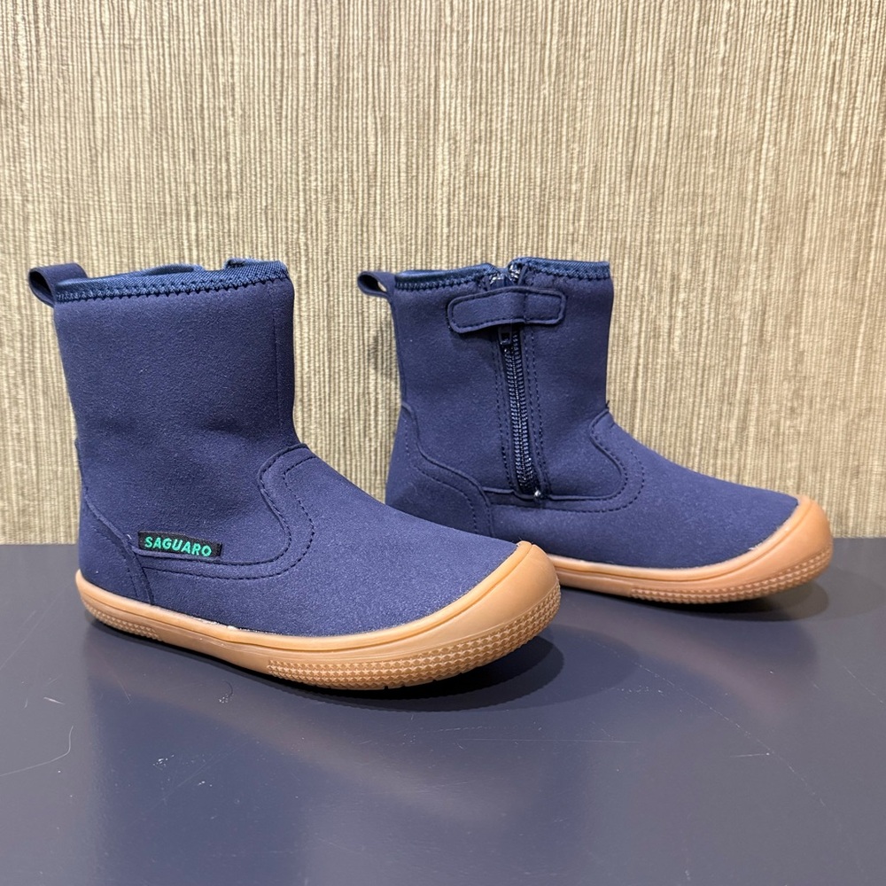 Saguaro Kid's Jumpy I - Winter Barefoot Shoes Size 28 US 11 in Dark Blue
